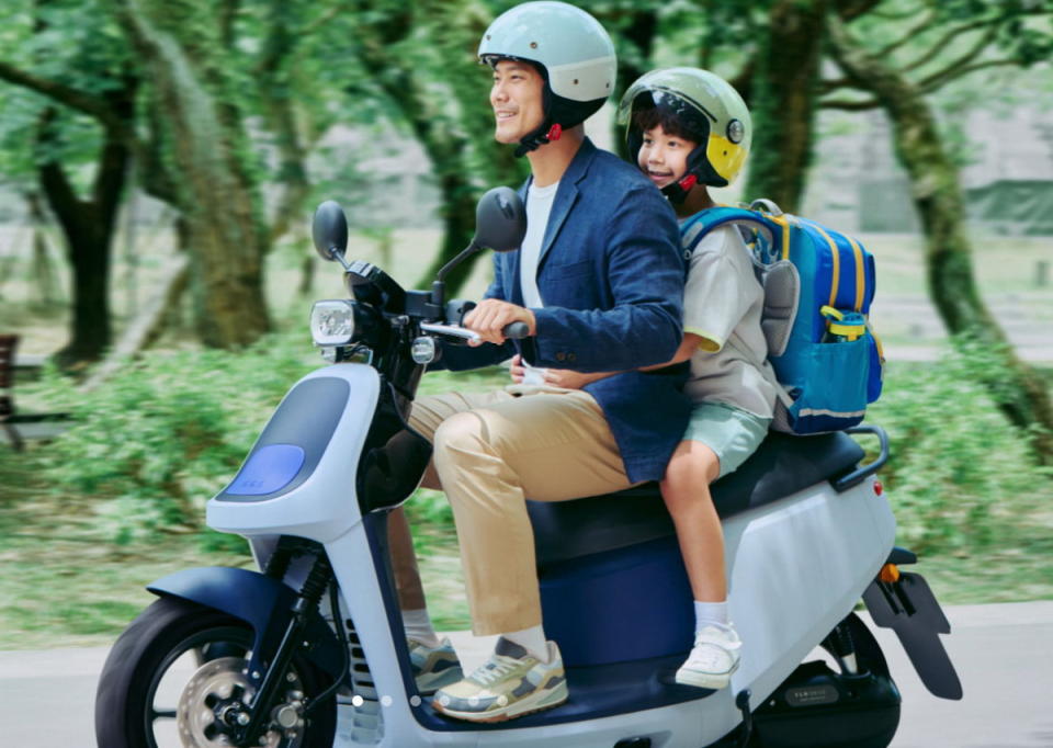 圖／2022 Gogoro Viva XL Keyless採用新款6.4kW G2.2L鋁合金水冷永磁同步馬達，同步導入螺旋齒設計，達到順暢安靜的騎乘感受。