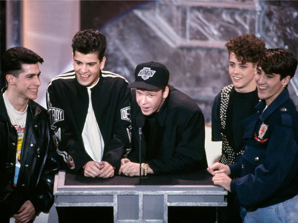 New Kids On The Block 1990 grammys