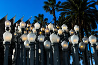 <p>The committee encouraged communities and individual Americans to participate in the memorial, asking U.S. officials nationwide to "light up city buildings" in light amber. The organizers told people around the country to light candles in their windows to mark what they called "a national moment of unity and remembrance."</p> <p>Among those landmarks illuminated Tuesday night: "Urban Light," by artist Chris Burden, at the Los Angeles County Museum of Art.</p>