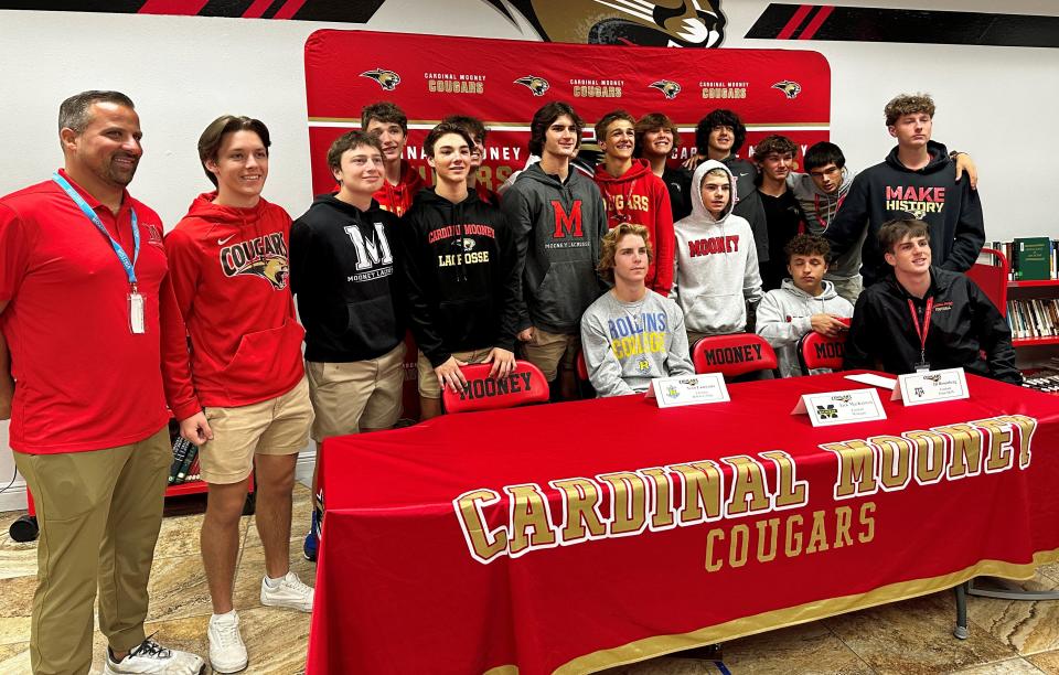 Cardinal Mooney's Sean Laureano heading to Rollins College to play lacrosse.