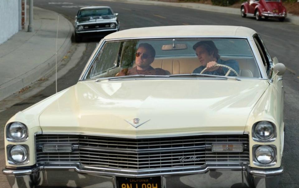 A yellow Cadillac featured in Quentin Tarantino’s Once Upon A Time… In Hollywood is also up for sale (Sony Pictures/PA)