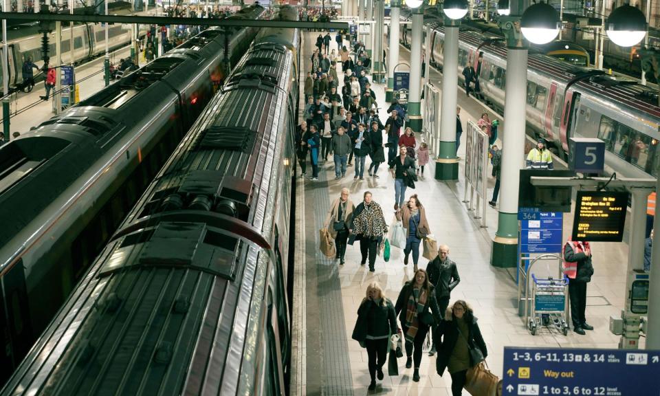 <span>Manchester Piccadilly railway station.</span><span>Photograph: Mark Waugh/Alamy</span>