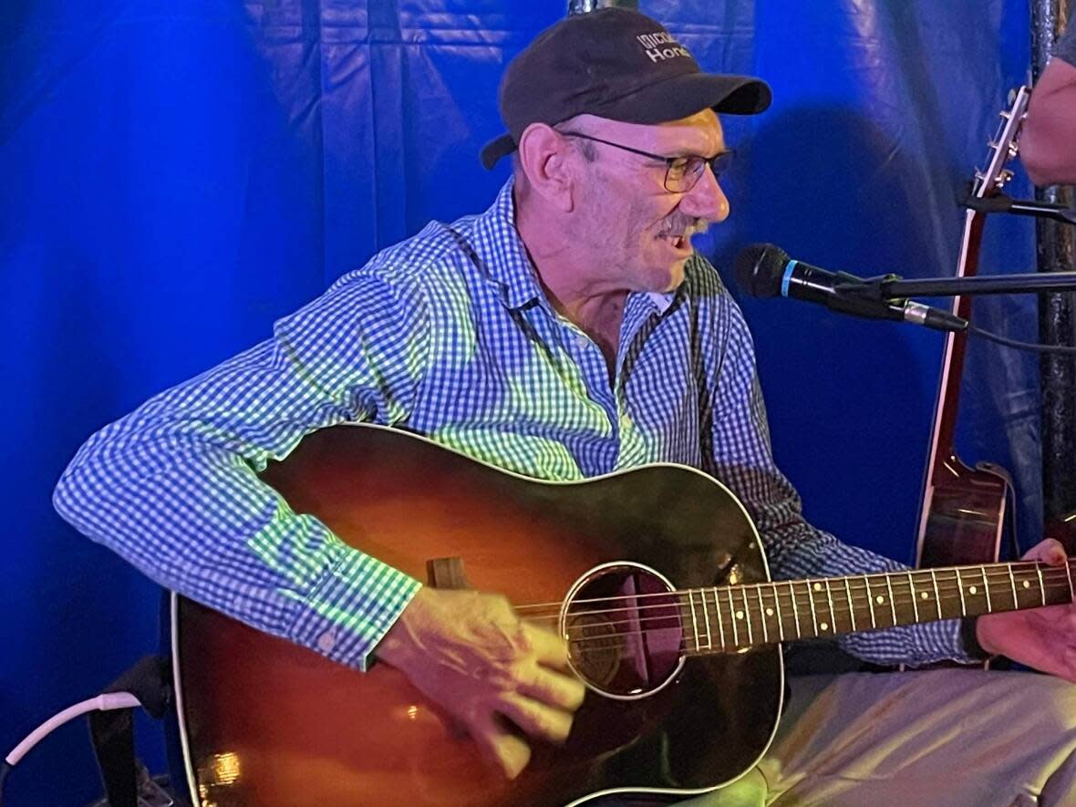 Floyd Whalen is well known in Green Bay South for his singing at local events and sharing kindness with others. That's why the community rallied to help fix his family home.  (submitted/ Dennis Gill  - image credit)