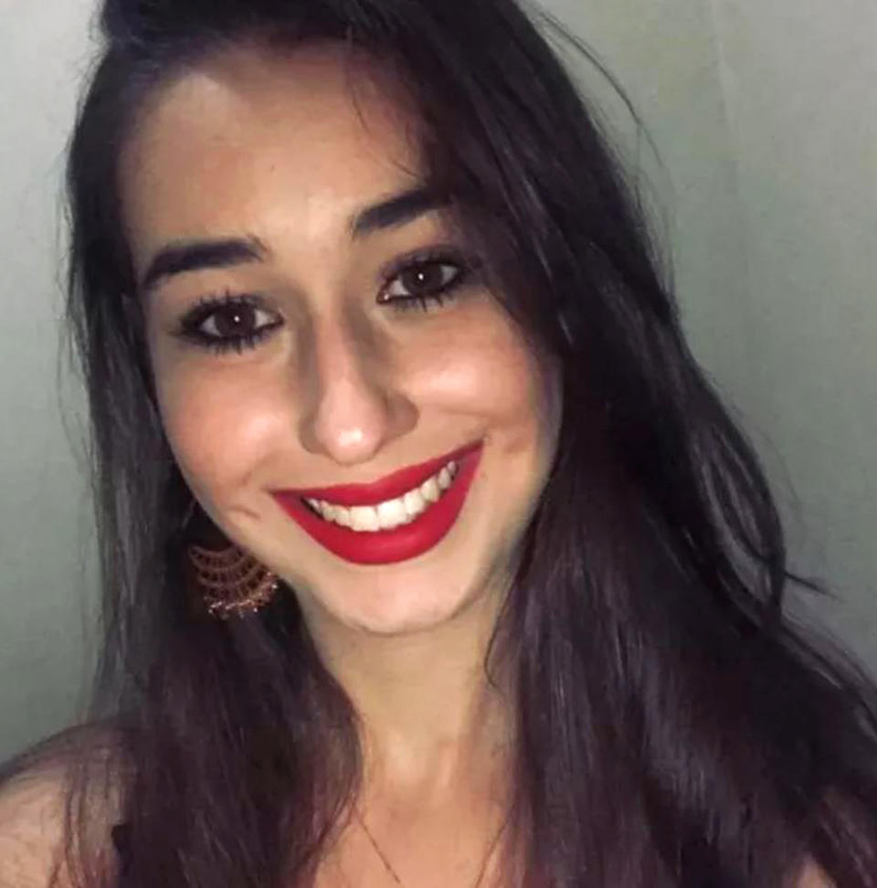 Flaviane Ferreira dos Reis, a 23-year-old motorcyclist, died after she cut her neck was by suspended kite line on the road in Goiania, Brazil, in July 2021.