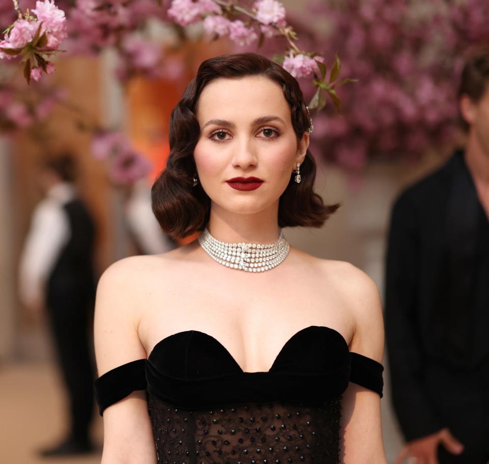 Maude Apatow attends The 2022 Met Gala Celebrating "In America: An Anthology of Fashion"