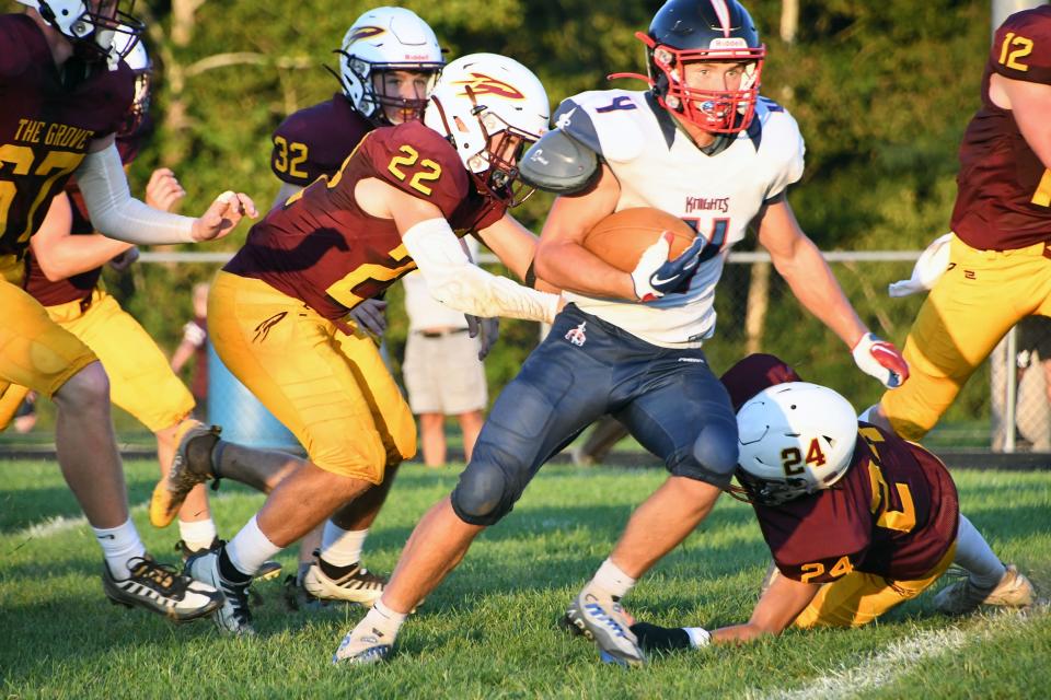 Fairfield Christian's Danny Blair was named Division VII offensive player of the year.