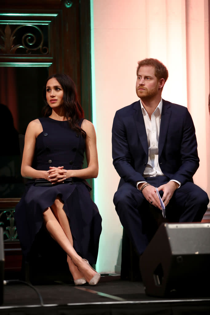 Meghan Markle’s personal assistant Melissa has announced she is stepping down from the role, which will be the third palace aide to stop serving the royal couple in six months. Source: Getty