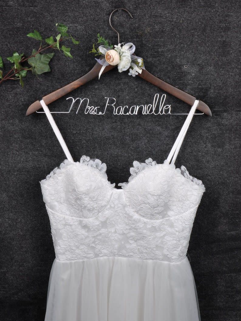 Custom Bridal Hanger