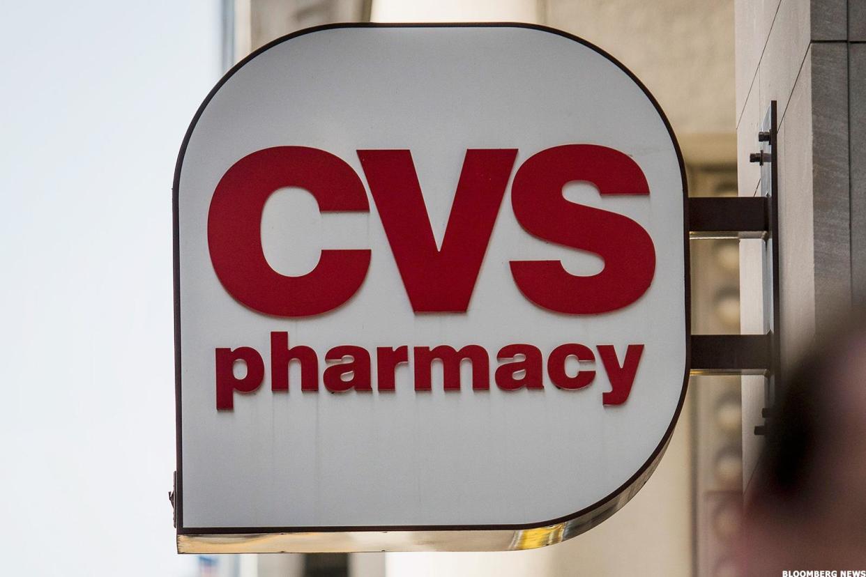 CVS sign and logo: Bloomberg