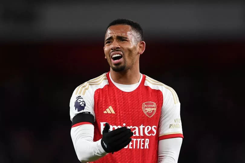 Gabriel Jesus joined Arsenal from Manchester City in 2022