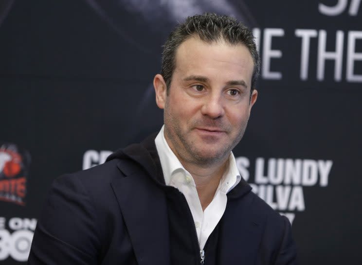Top Rank president Todd duBoef is the architect of a plan to bring major boxing events to ESPN. (AP)
