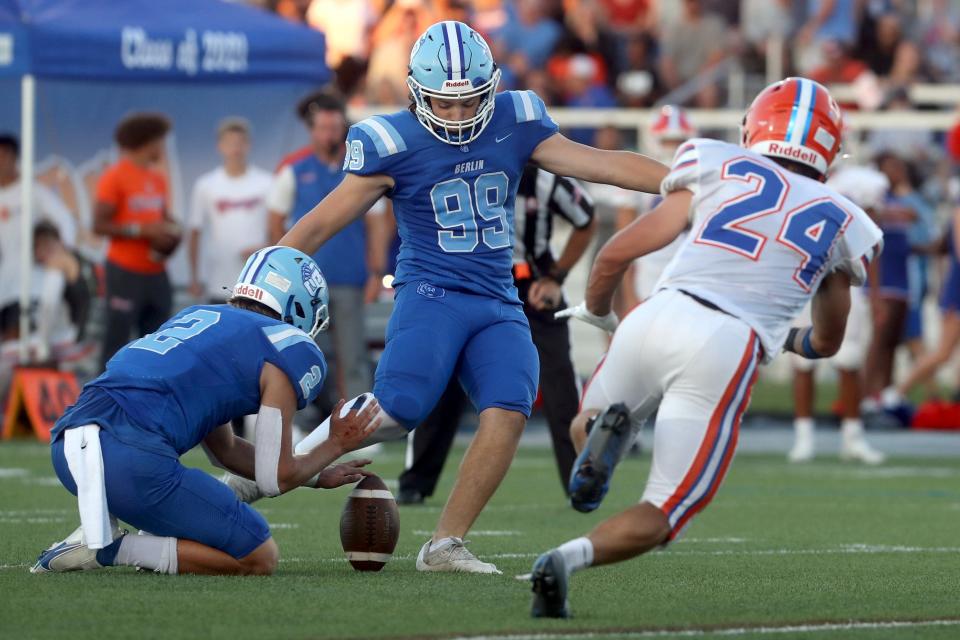 Olentangy Berlin's Spencer Conrad was first-team all-state and all-district in Division I last year.