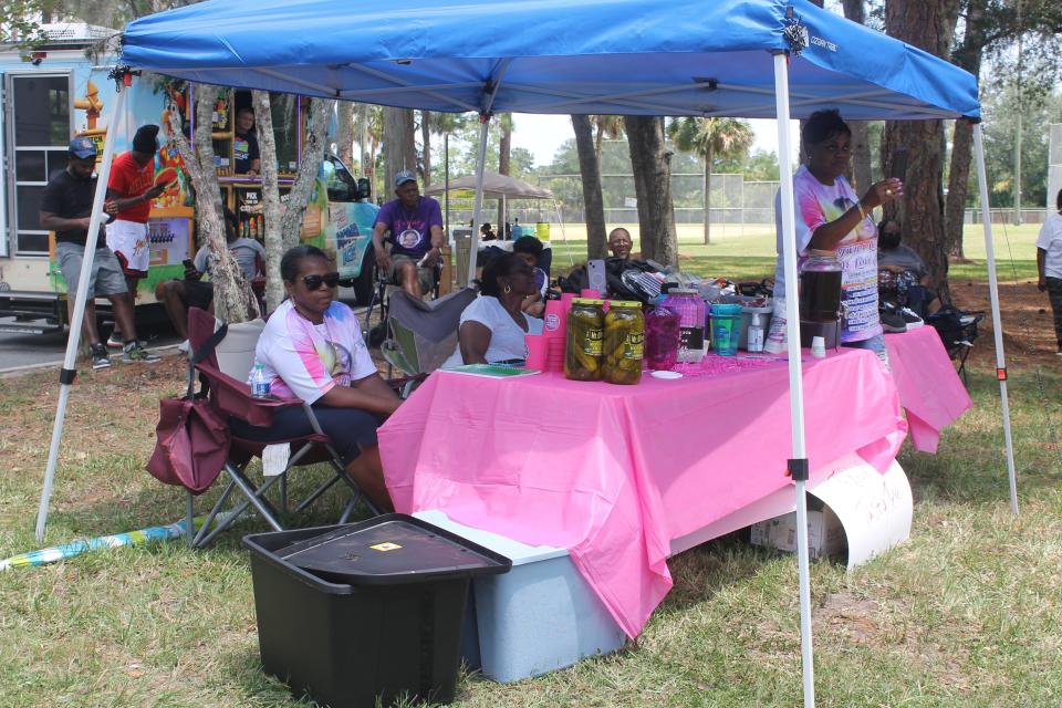 Vendors and attendees watched performances during the Twila Love Fest, held Saturday (Aug. 26, 2023) at T.B. McPherson Park in Gainesville.