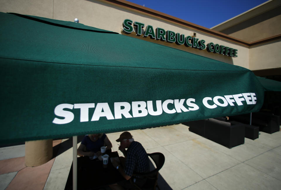 A Starbucks location in Fountain Valley, California. (Photo: Mike Blake / Reuters)