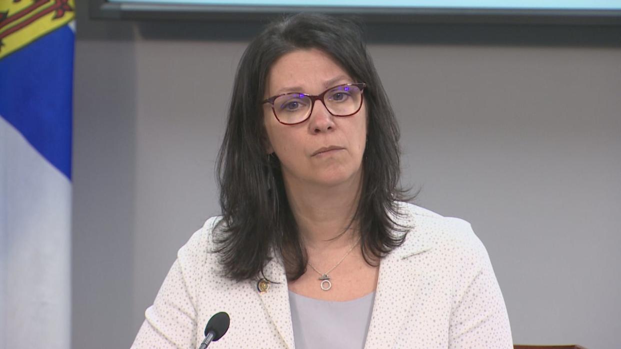 Health Minister Michelle Thompson says supportive colleagues helped her settle into her job when she worked in Scotland. She said similar support needs to be provided to international nurses coming to Nova Scotia. (CBC - image credit)