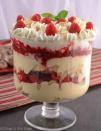 <p>It doesn't get more traditional (or gorgeous) than this.</p><p>Get the recipe from <a href="http://whatagirleats.com/english-christmas-trifle/" rel="nofollow noopener" target="_blank" data-ylk="slk:What a Girl Eats;elm:context_link;itc:0;sec:content-canvas" class="link ">What a Girl Eats</a>.</p>