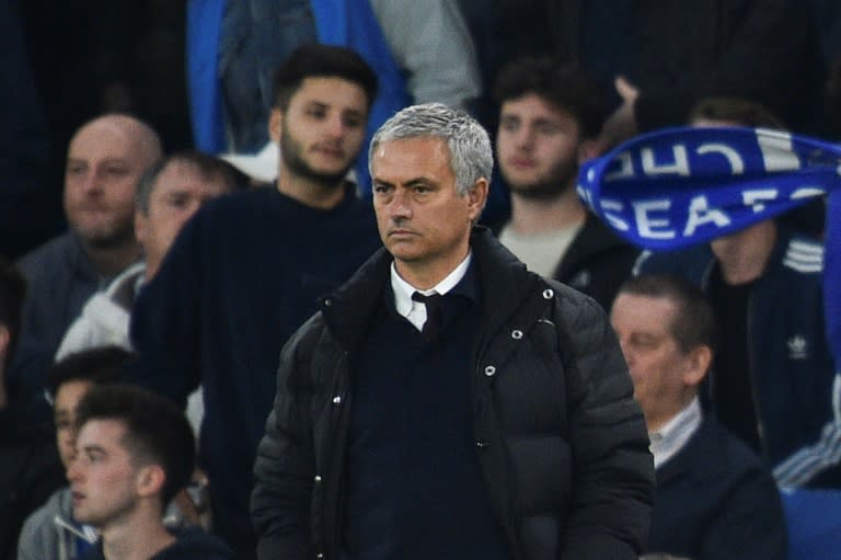 Jose Mourinho has lost on all three previous visits to Stamford Bridge as Manchester United manager