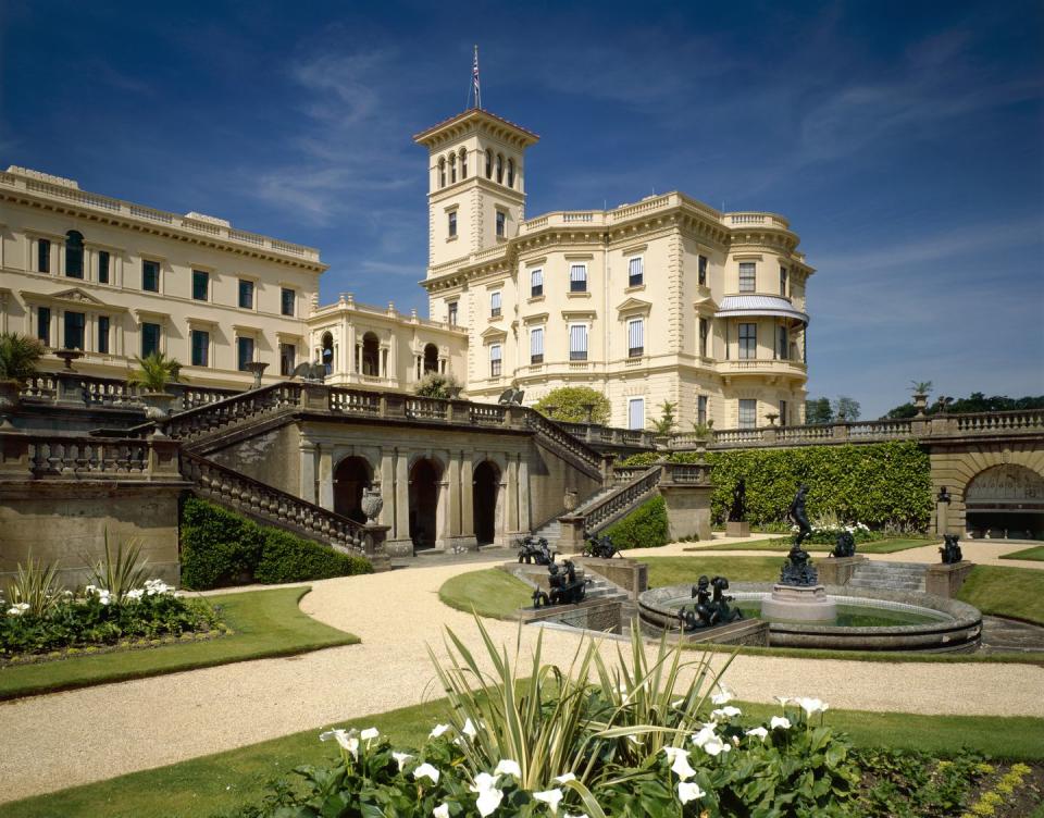 9) Osborne House in East Cowes, England