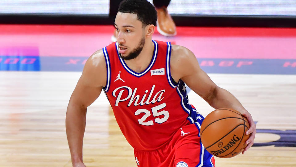 Ben Simmons has earned his third NBA All-Star selection. (Photo by Julio Aguilar/Getty Images)