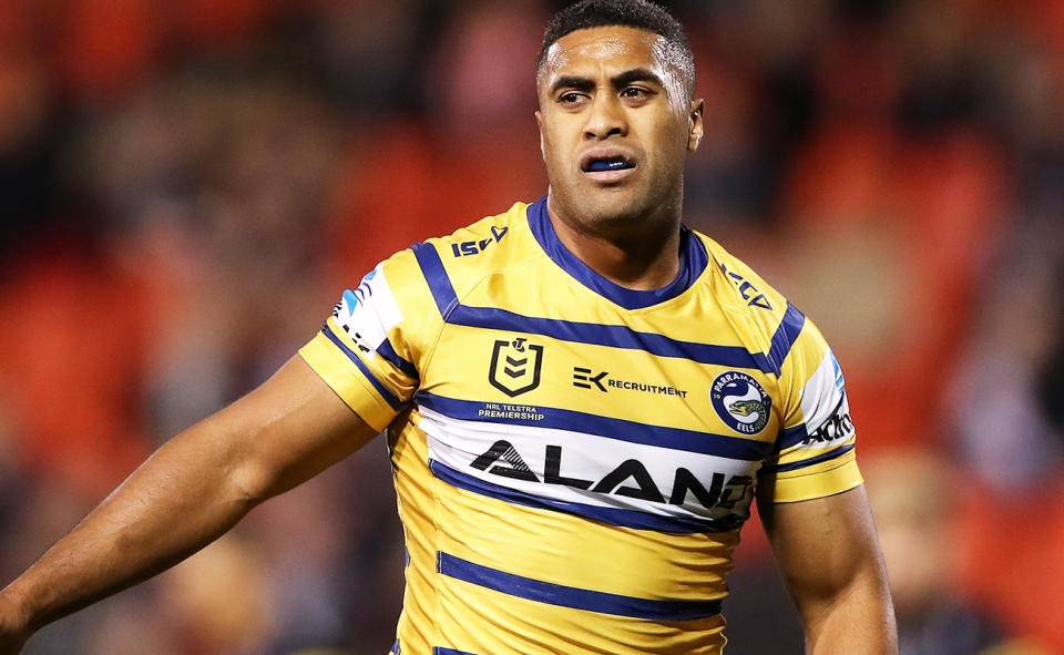 Michael Jennings, pictured here in action for Parramatta in 2020.