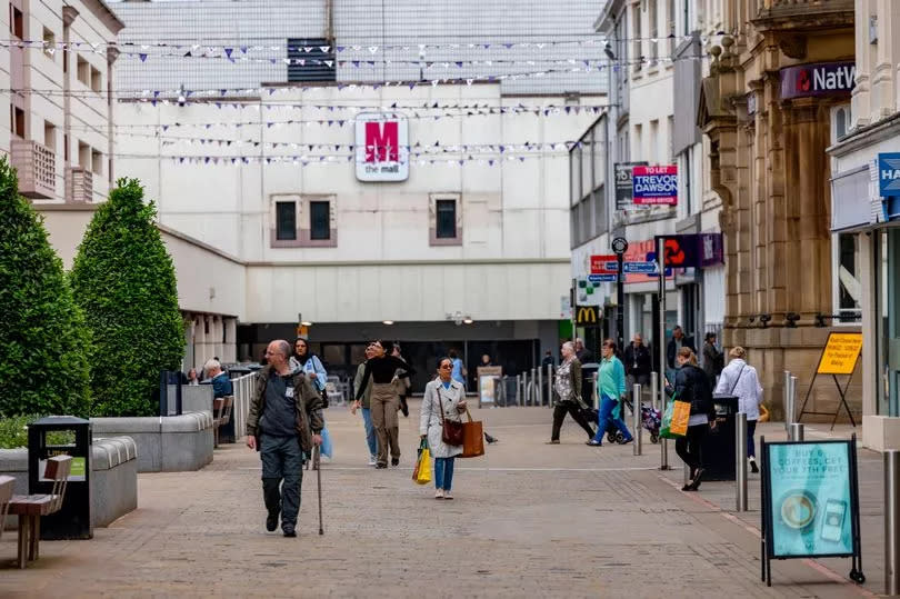 Blackburn town centre