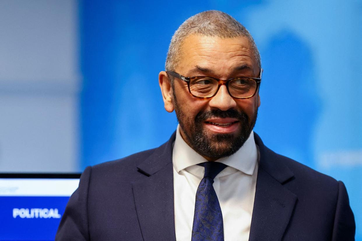 Foreign secretary James Cleverly (Hannah McKay/PA) (PA Wire)