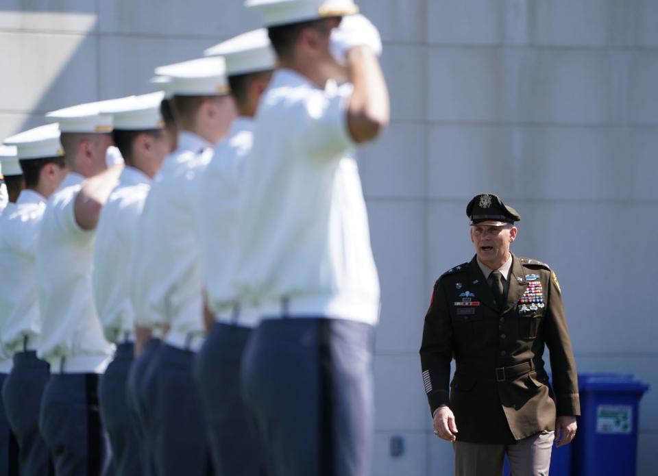 The 2023 Graduation and Commissioning Ceremony at Michie Stadium on the campus of U.S. Military Academy at West Point took place in May.