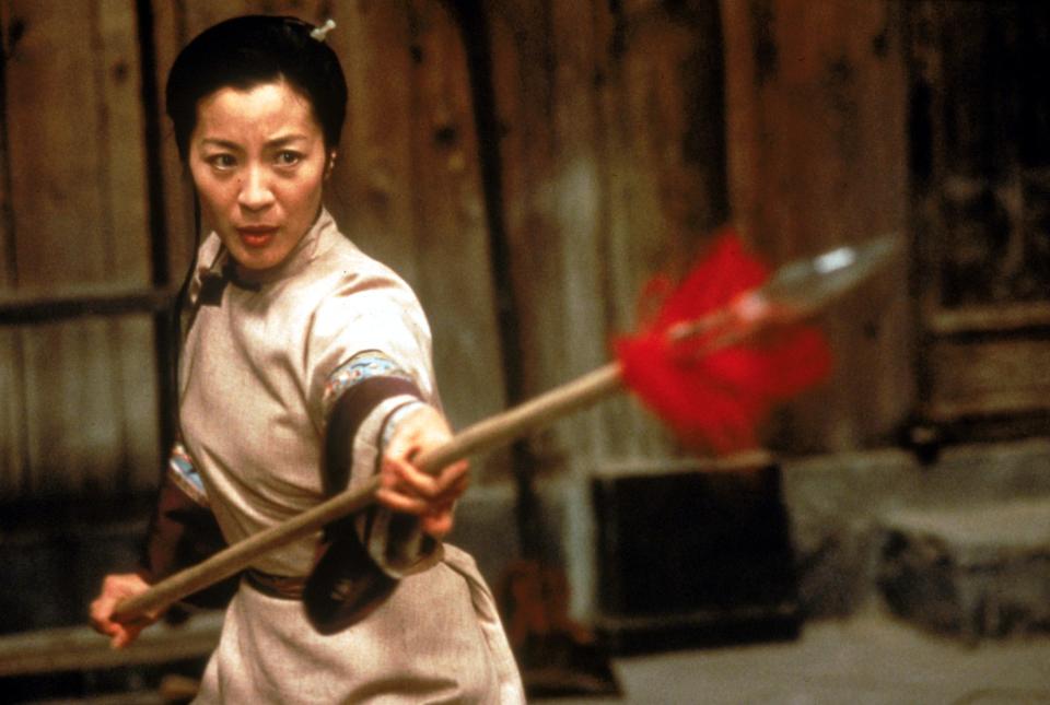 "It's a timeless film, and the youngsters of today don't even know that movie," Michelle Yeoh says of 2000's "Crouching Tiger, Hidden Dragon."