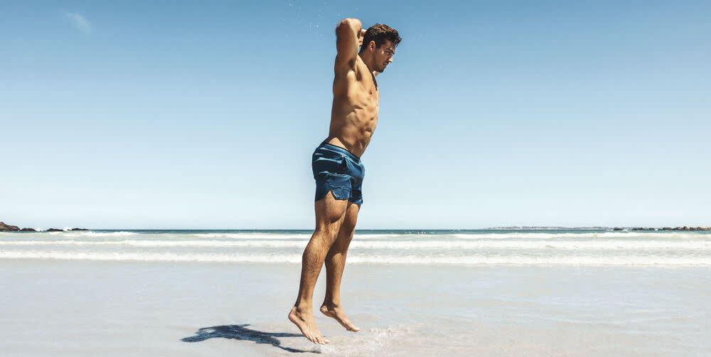 beach workouts burpees