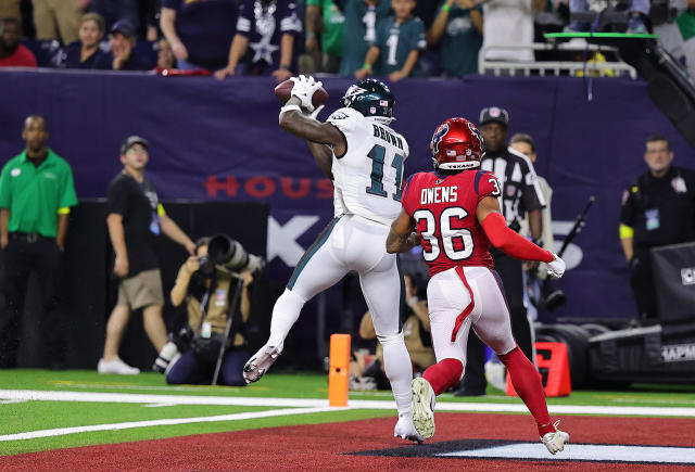 Chauncey Gardner-Johnson pick sets up Touchdown Brown for Eagles