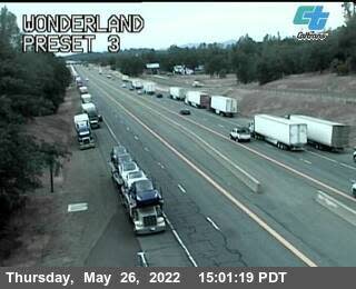 The northbound lanes of Interstate 5 were closed at the Fawndale exit after the California Highway Patrol reported an officer-involved shooting on the afternoon of Thursday, May 26, 2022