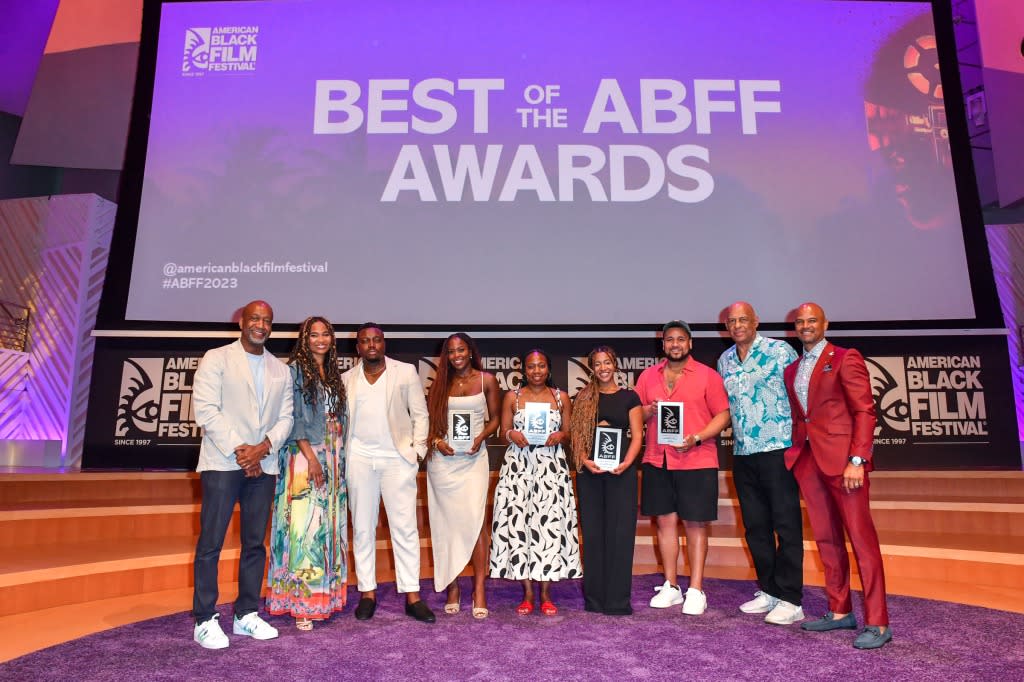 MIAMI, FLORIDA - JUNE 17: Best of ABFF Awards during Day 4 of the American Black Film Festival at the New World Center on June 17, 2023 in Miami, FL. (Photo by Aaron J. Thornton / ABFF)