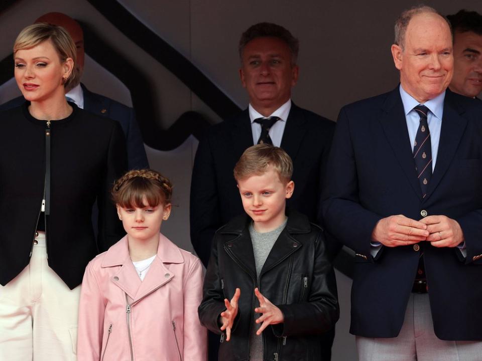 Die Fürstenfamilie verfolgte den Monaco E-Prix am 27. April. (Bild: IMAGO/Andreas Beil)
