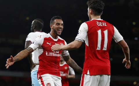 Theo Walcott - Credit: AFP