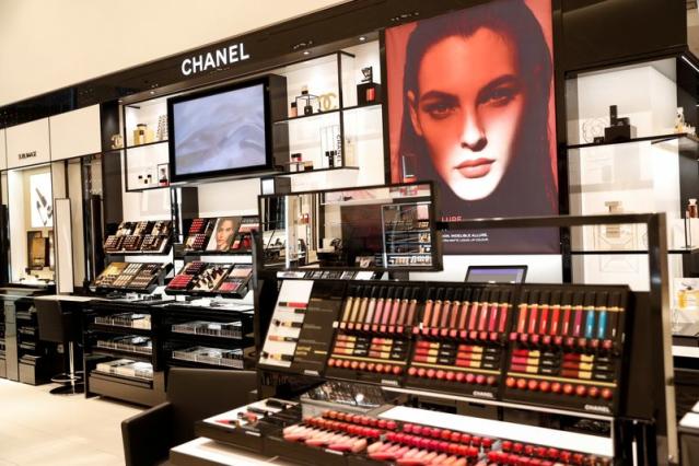 Chanel makeup store display  Fashion, Commercial, Fine Art Stock Photo  Archive