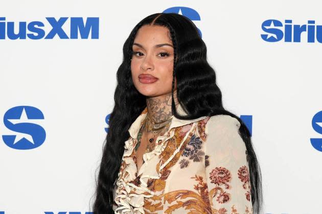 NEW YORK, NEW YORK - JUNE 24: Kehlani visits SiriusXM Studios on June 24, 2024 in New York City.  (Photo by Dia Dipasupil/Getty Images) - Credit: Getty Images