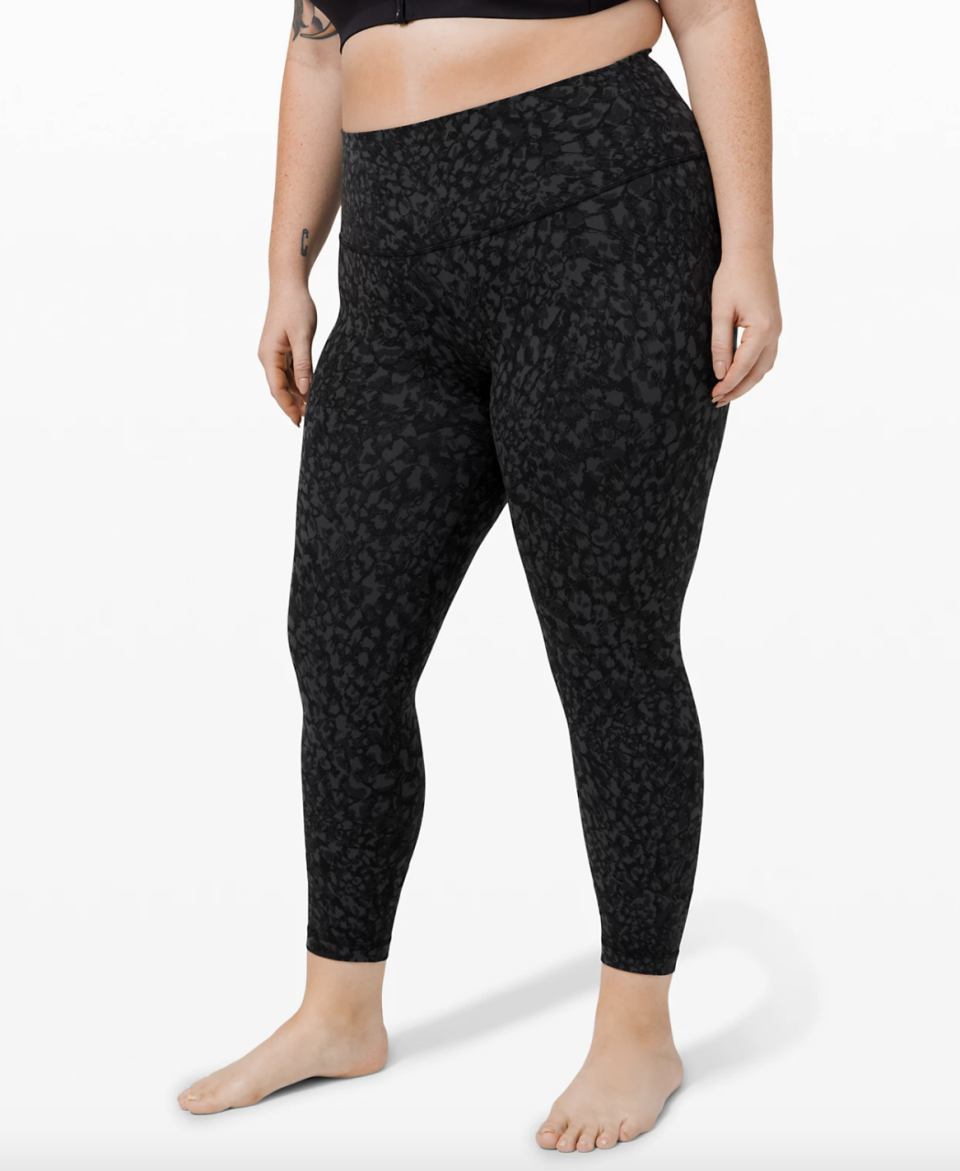 <p><strong>Lululemon</strong></p><p>lululemon.com</p><p><strong>$98.00</strong></p><p><a href="https://go.redirectingat.com?id=74968X1596630&url=https%3A%2F%2Fshop.lululemon.com%2Fp%2Fwomen-pants%2FAlign-Pant-Super-Hi-Rise-28%2F_%2Fprod9200552&sref=https%3A%2F%2Fwww.goodhousekeeping.com%2Fclothing%2Fg34847436%2Fbest-plus-size-leggings%2F" rel="nofollow noopener" target="_blank" data-ylk="slk:Shop Now;elm:context_link;itc:0;sec:content-canvas" class="link ">Shop Now</a></p><p>Alongside a reliable yoga mat and towel, Lululemon leggings continuously ace our tests for <strong>f</strong><strong>eeling like <a href="https://www.goodhousekeeping.com/clothing/g32006182/best-loungewear-brands/" rel="nofollow noopener" target="_blank" data-ylk="slk:loungewear;elm:context_link;itc:0;sec:content-canvas" class="link ">loungewear</a> while having excellent performance in low impact workouts</strong>, particularly yoga. Reviewers love the lightweight and buttery smooth fabric that's flattering on a variety of body types with no digging or pulling at the waist. While this fabric is prone to pill, we recommend washing inside out on delicate cycle and letting them air dry to prevent it. </p>