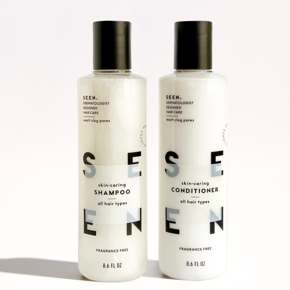 Seen Skin-Caring Fragrance-Free Shampoo and Conditioner