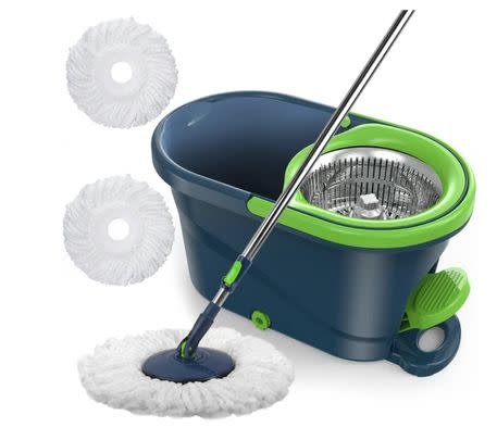 A spin mop and bucket with a wringer set ($28 off list price)