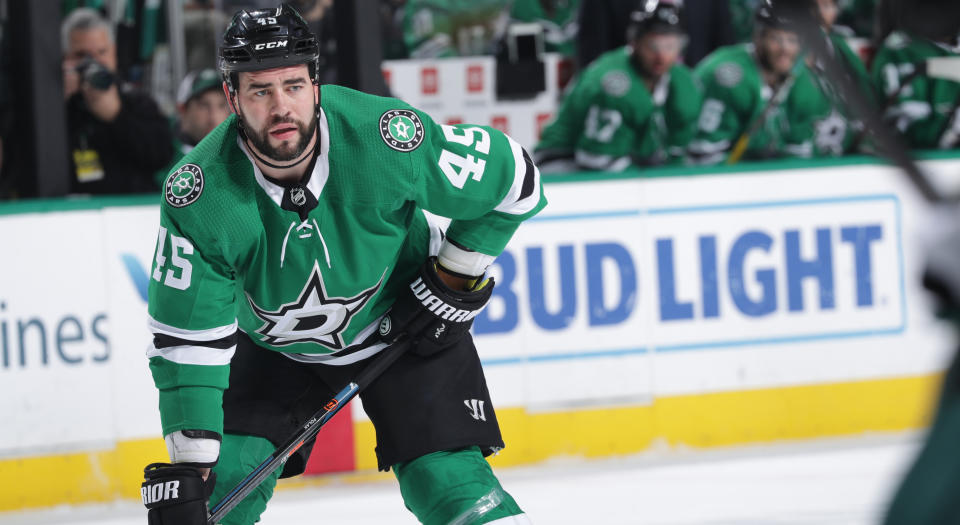 Roman Polak has been diagnosed with a small fracture in his sternum. (Photo by Glenn James/NHLI via Getty Images)