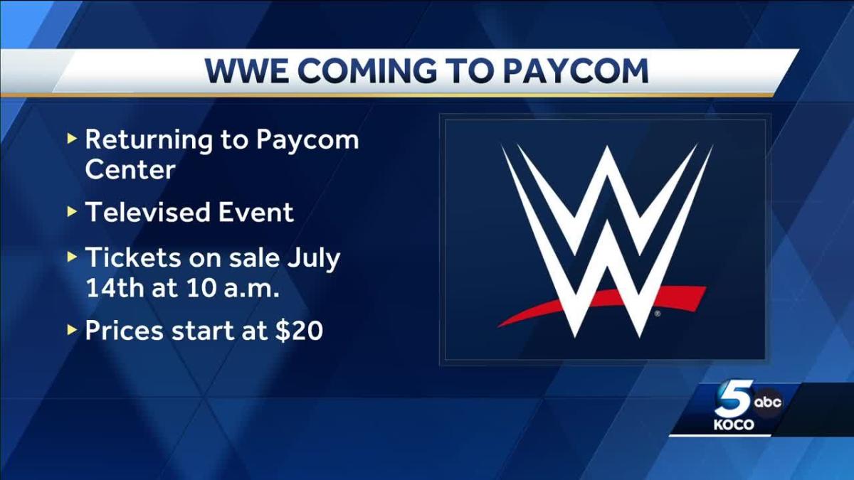 WWE coming to Oklahoma this fall for two nights of fun for wrestling fans