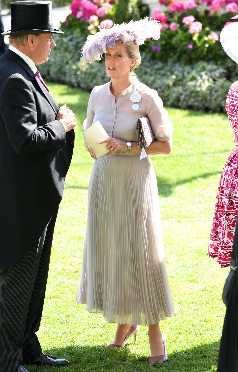 <p>Sophie WEssex has been killing it in the style department this week and she kept up her momentum on Thursday for day three of Ascot. Photo: Getty Images </p>