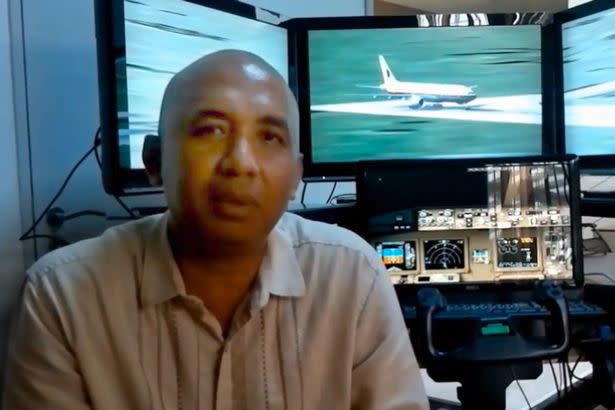 Zaharie Ahmad Shah who was Captain of Malaysia Airlines flight MH370. An unnamed friend has claimed he 'likely' locked his co-pilot out of the plane before deliberately crashing into the ocean. (Youtube)