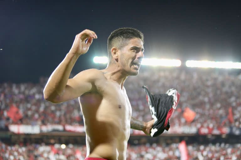 Recalde, el goleador de Newell's