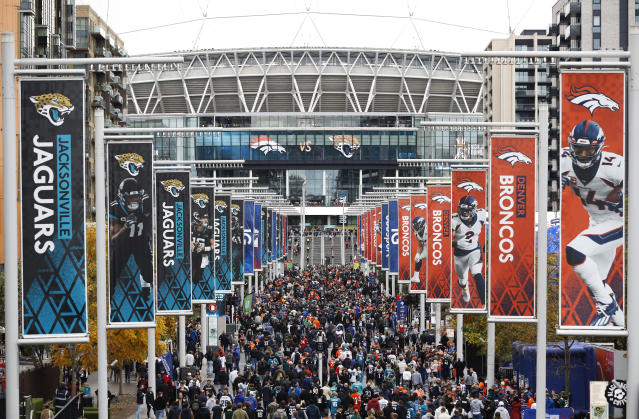 Denver Broncos-Jacksonville Jaguars London matchup features largest crowd  in NFL International Series history