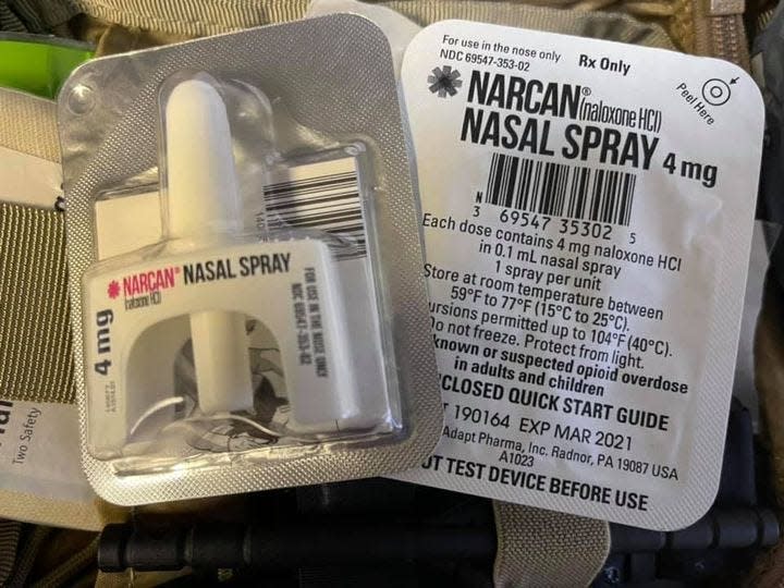 Narcan, a nasal spray in a 4mg dosage, is a life-saving medication given to reverse the effects of an overdose.