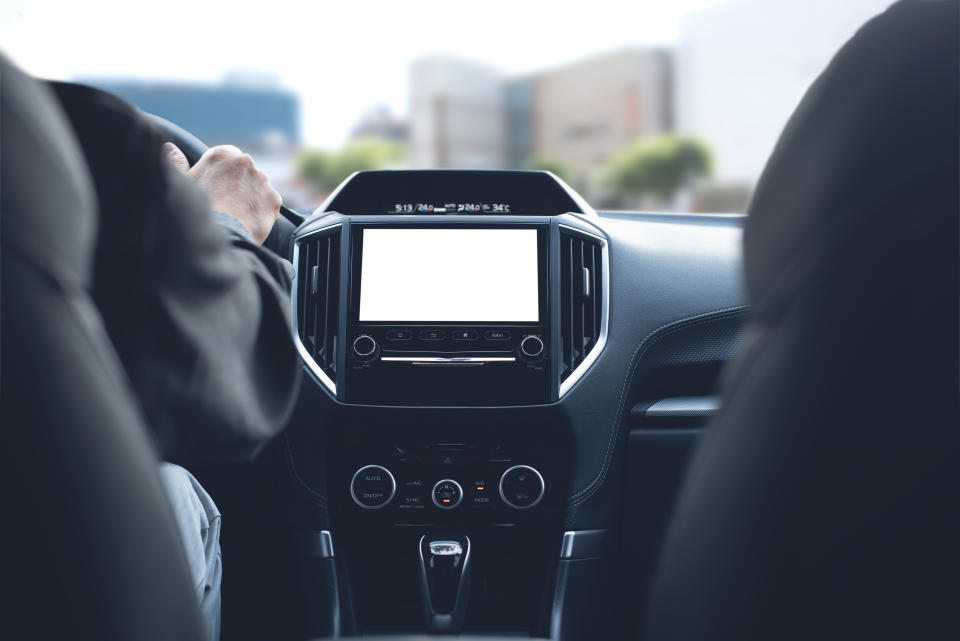 View of display unit next to driver. Source: Getty Image