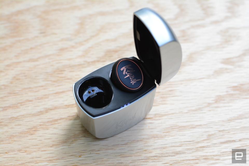 Klipsch's first true wireless earbuds sound great, but the overall experience is mired by frustrating controls and a lack of comfort.