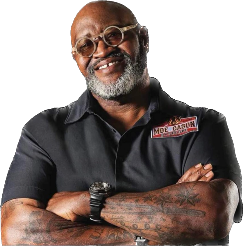 Moe Cason is the founder and pitmaster for Moe Cason BBQ.