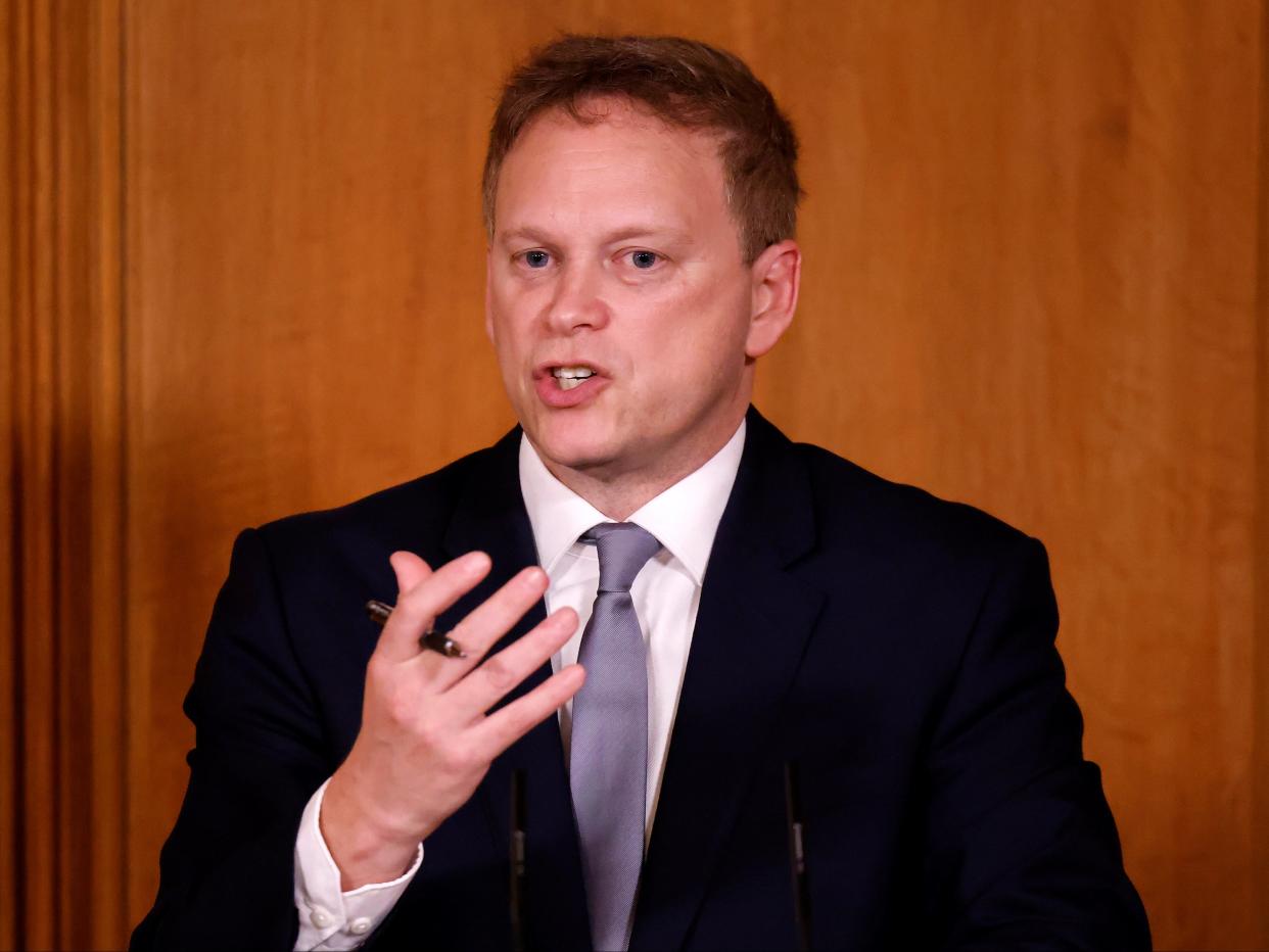 The DVLA falls under the remit of transport secretary Grant Shapps (Tolga Akmen/Getty Images)